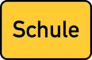 Verkehrsschild Schule